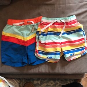 Hanna Anderson 90/3T swim trunks EUC